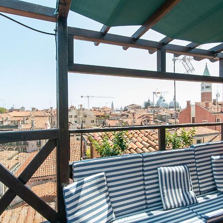 Penthouse With Rooftop Terrace And 360 Views Of Venice - Venice5Th Exteriör bild