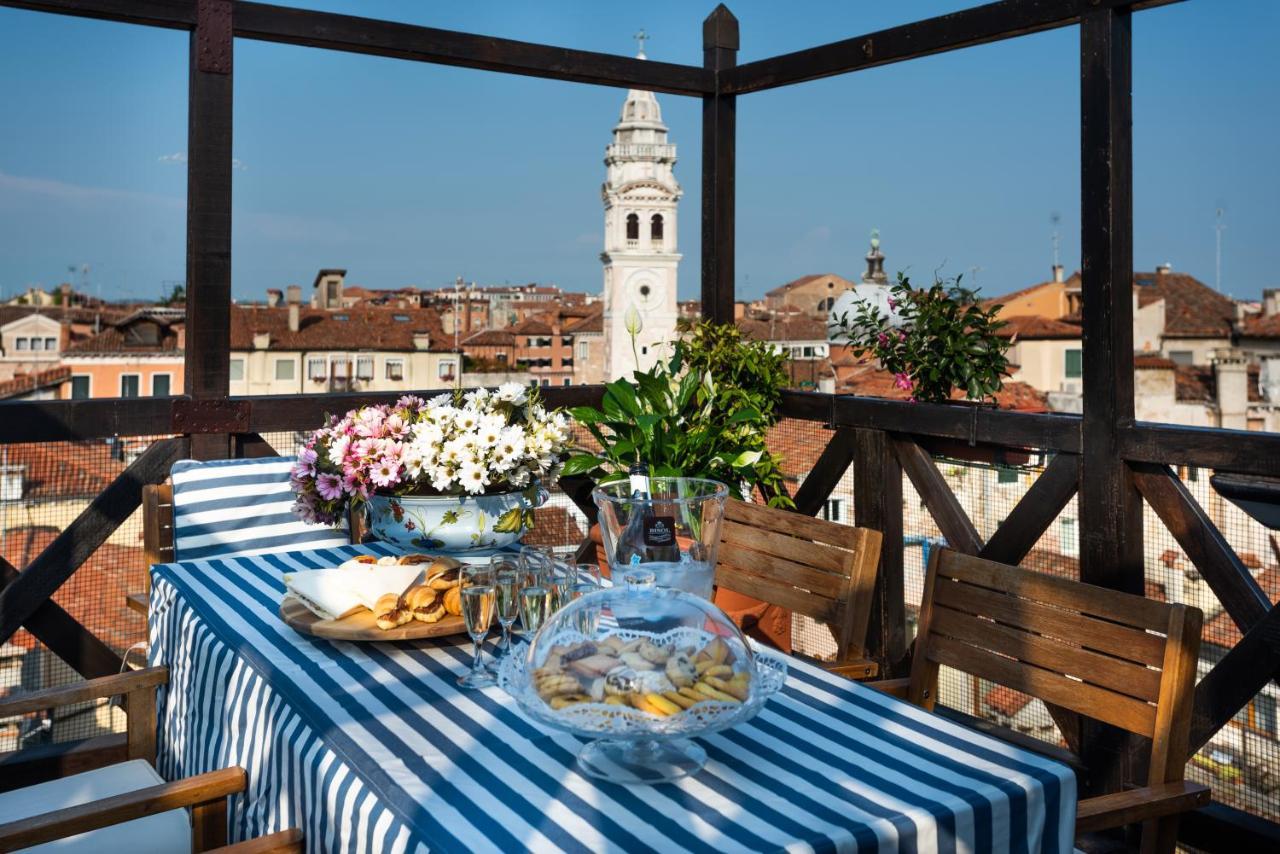 Penthouse With Rooftop Terrace And 360 Views Of Venice - Venice5Th Exteriör bild