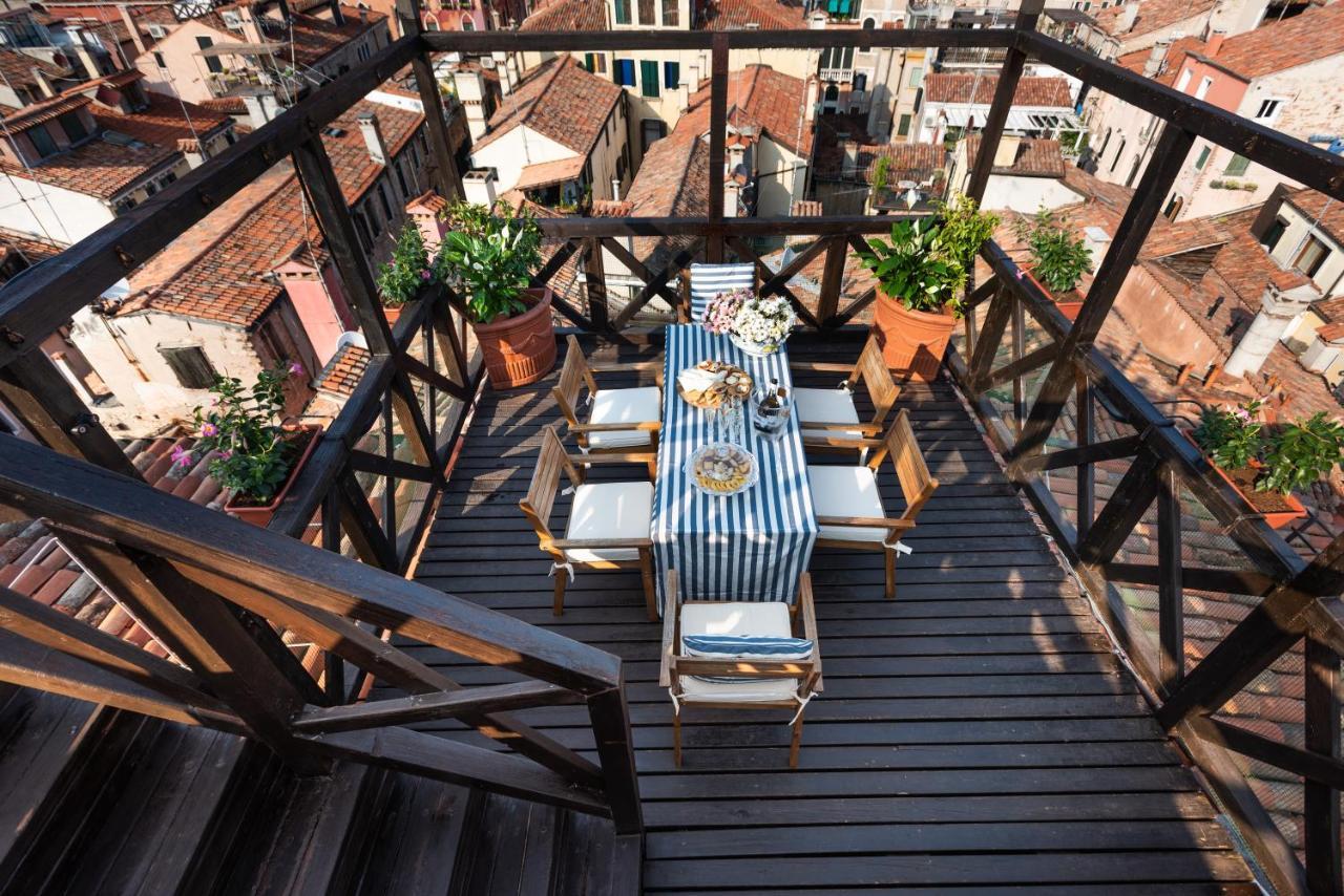 Penthouse With Rooftop Terrace And 360 Views Of Venice - Venice5Th Exteriör bild