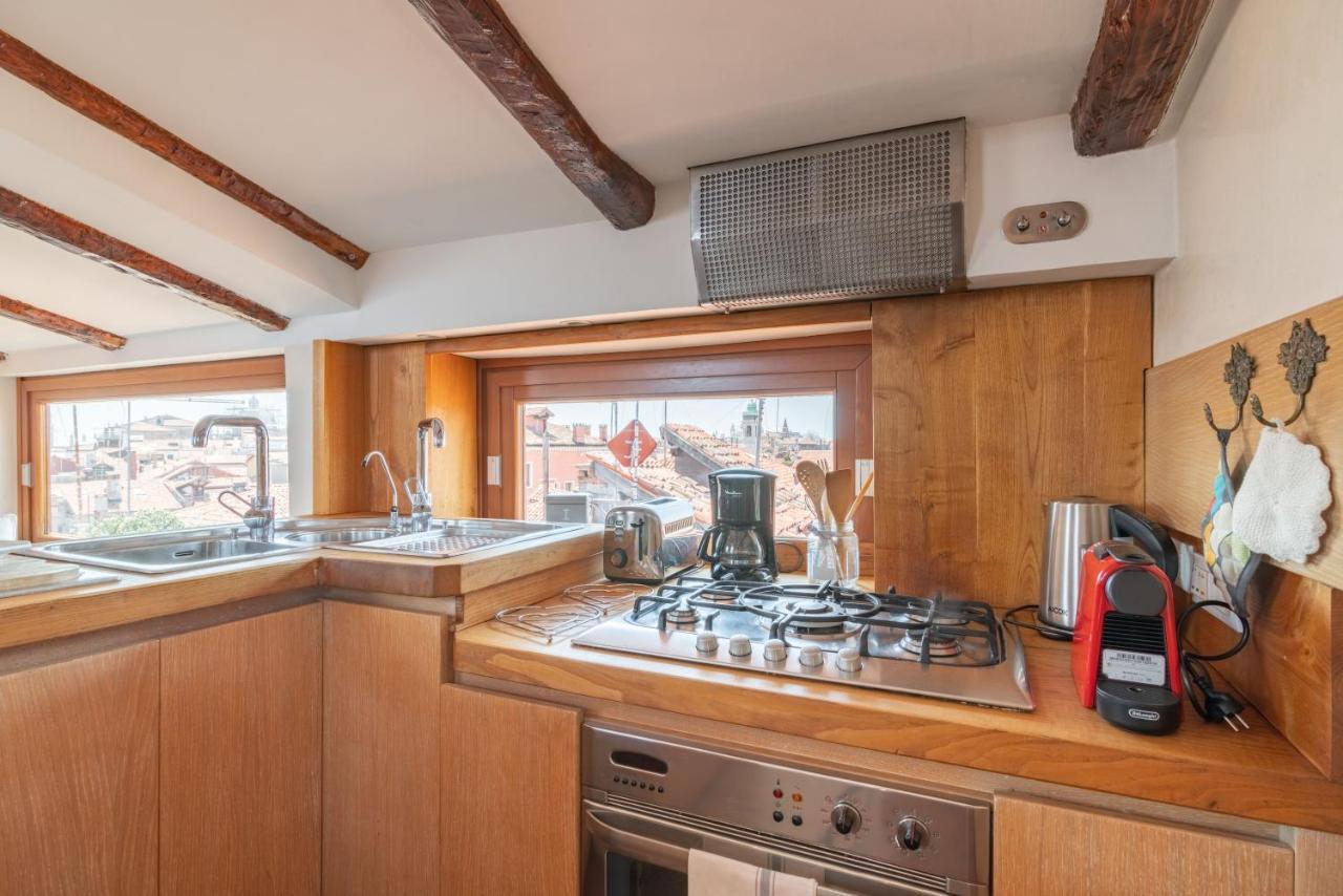Penthouse With Rooftop Terrace And 360 Views Of Venice - Venice5Th Exteriör bild