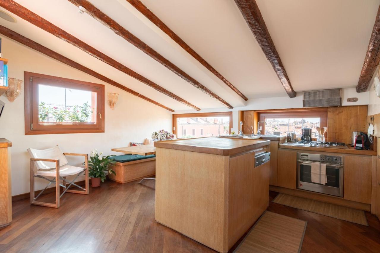 Penthouse With Rooftop Terrace And 360 Views Of Venice - Venice5Th Exteriör bild